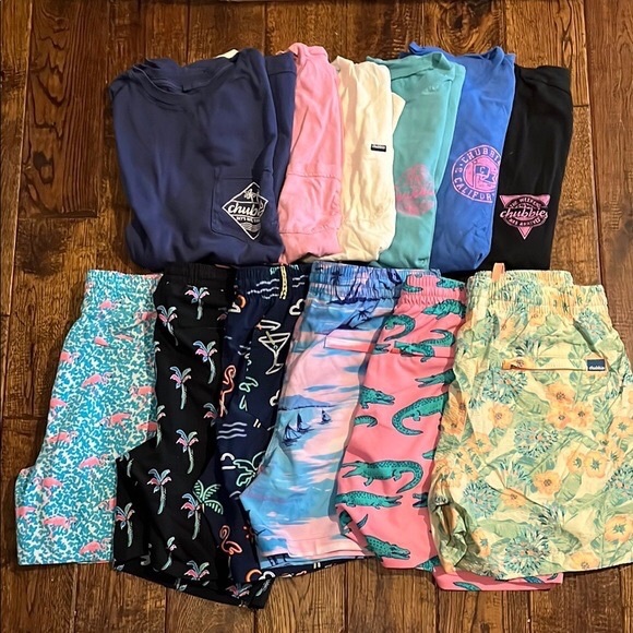 Blue and Pink